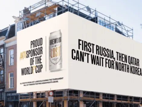 Cerveza se declara "orgulloso antipatrocinador" del Mundial de Qatar