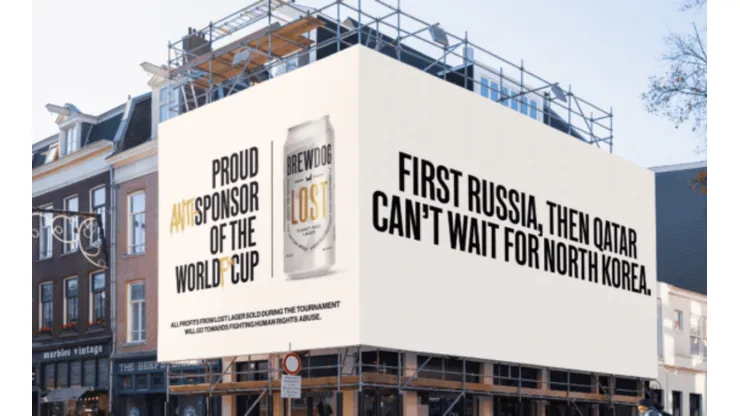 Cerveza se declara "orgulloso antipatrocinador" del Mundial de Qatar
