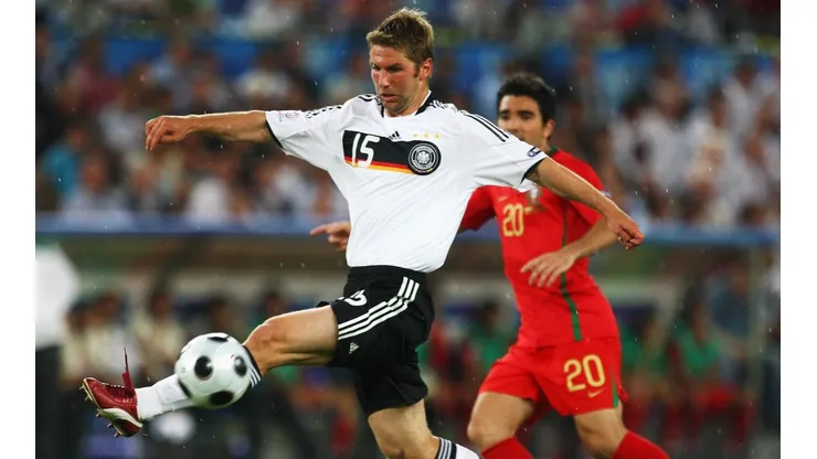 Hitzlsperger con la camiseta de la selección alemana