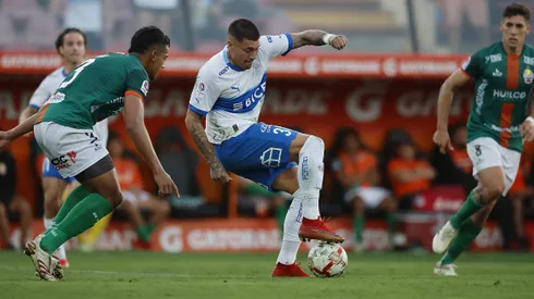 Nicolás Castillo volvió a las canchas pero no pudo ayudar a Universidad Católica.