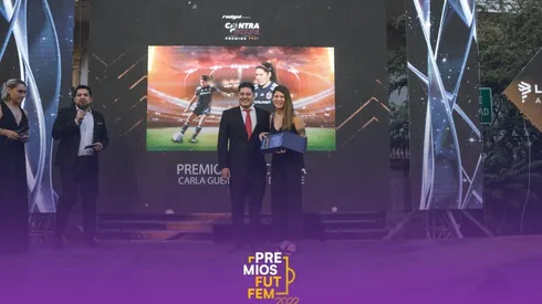 Carla Guerrero fue la ganadora del premio a la Mejor Trayectoria 2021
