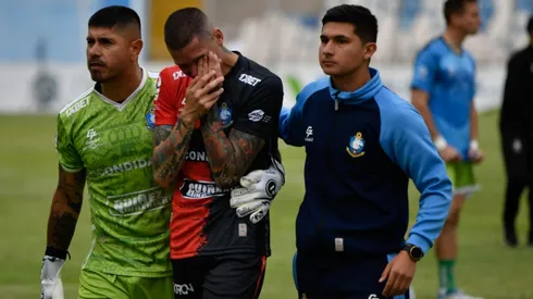 Los jugadores de Antofagasta quedaron muy tristes tras el duelo con la UC