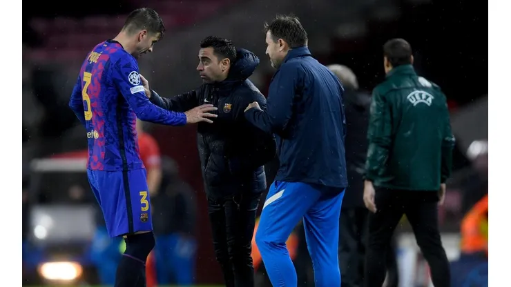 Xavi habló del retiro de Piqué