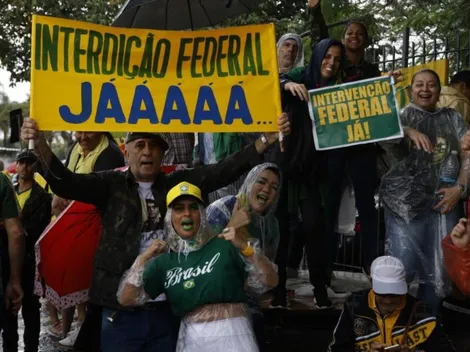 Manifestantes pro Bolsonaro piden golpe de Estado en Brasil