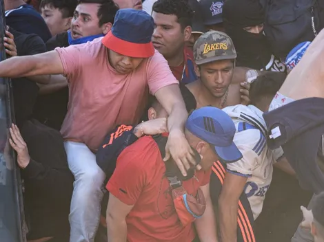 Videos: Mira la avalancha de hinchas de la U en Santa Laura