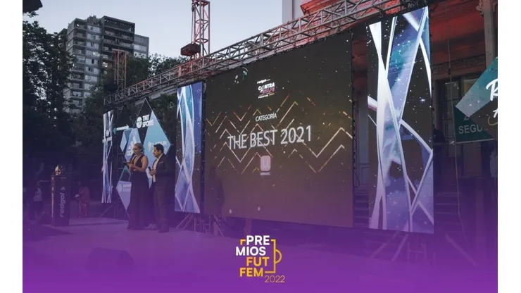 Karen Araya fue la ganadora del premio The Best en 2021