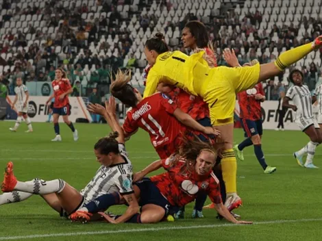 Tiane lesiona sin querer a una compañera en la Champions