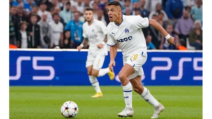 Alexis Sánchez con el Marsella