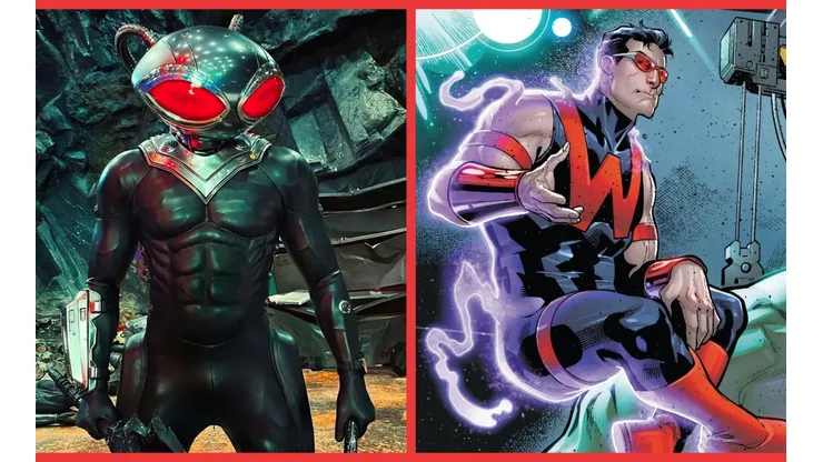 Yahya Abdul-Mateen II como Black Manta en Aquaman 2. Wonder Man en los cómics de Marvel.