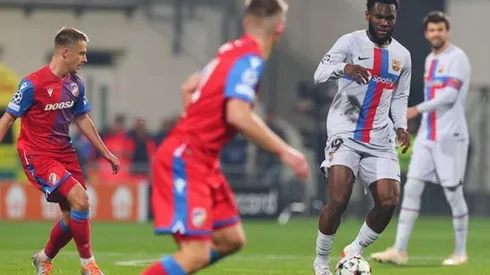Barcelona se impuso por 4-2 al Viktoria Plzen