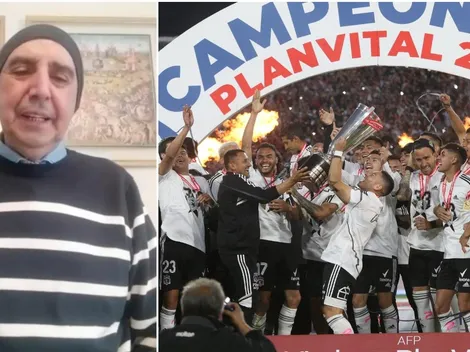 Chano Garrido reaparece para felicitar a Colo Colo campeón
