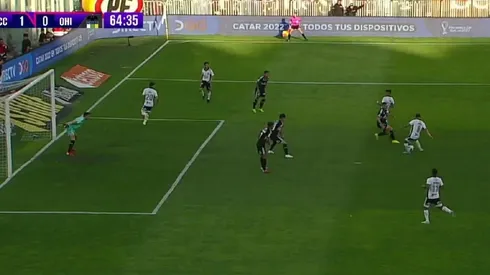 Colo Colo abrió la cuenta en el marcador