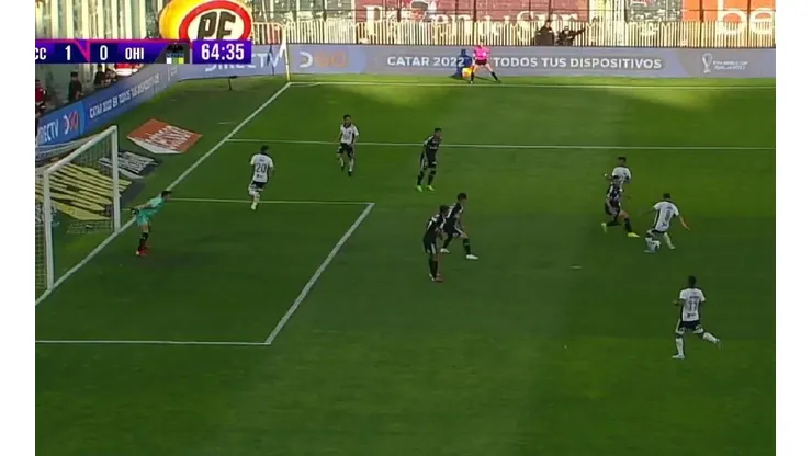 Colo Colo abrió la cuenta en el marcador