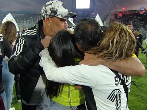 Suazo llora con la copa y su madre le entrega emotivo mensaje