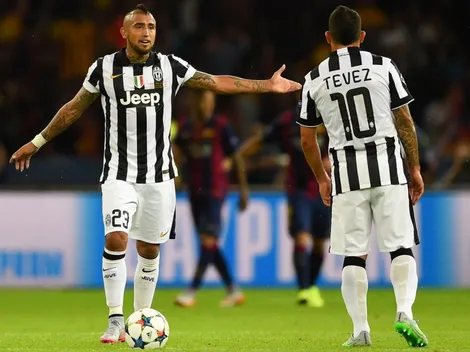 Vidal iguala tremenda marca de su compadre Carlitos Tévez