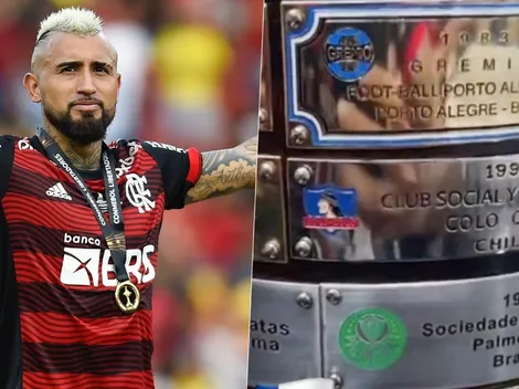 Vidal recuerda al Colo Colo campeón de Libertadores