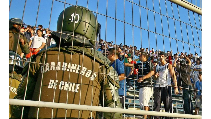 Los hechos de violencia en los estadios se han repetido en el último tiempo