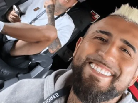Vidal y Pulgar "están ready" para otra gran final del Flamengo