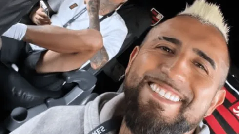 Arturo Vidal y Erick Pulgar esperan la final de la Copa Libertadores con una sonrisa que denota buen ánimo.