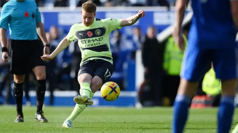 Kevin De Bruyne y un golazo épico de tiro libre.
