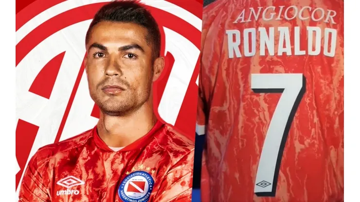 El club argentino inició una campaña en redes sociales para intentar sacar a Cristiano Ronaldo del Manchester United y contratarlo para jugar la Copa Libertadores.