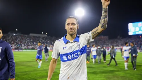 Luciano Aued prepara su despedida de la Universidad Católica, club al que llegó en julio de 2017.