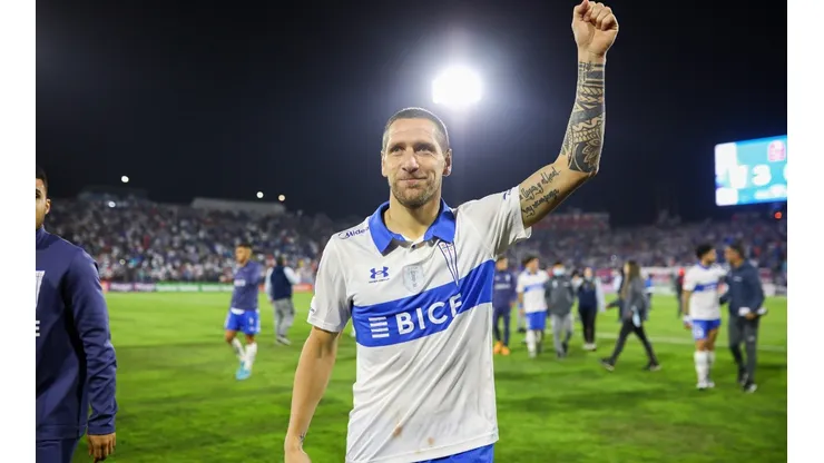 Luciano Aued prepara su despedida de la Universidad Católica, club al que llegó en julio de 2017.
