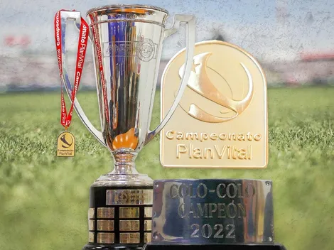Exclusivo: la medalla, copa y placa para Colo Colo campeón