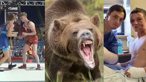 El luchador recibió 60 puntos de sutura en la cabeza