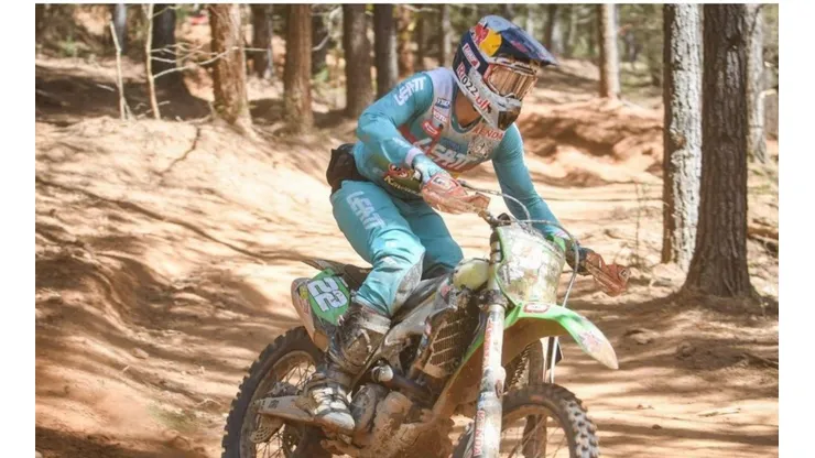 Benja Herrera cierra su etapa en el GNCC dentro del top 10.