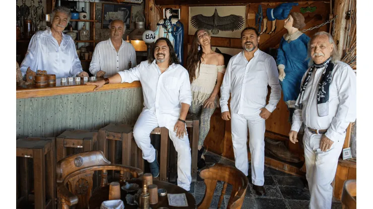 Los Jaivas en pleno.
