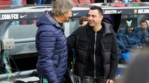 Xavi puso en un altar al Betis de Manuel Pellegrini