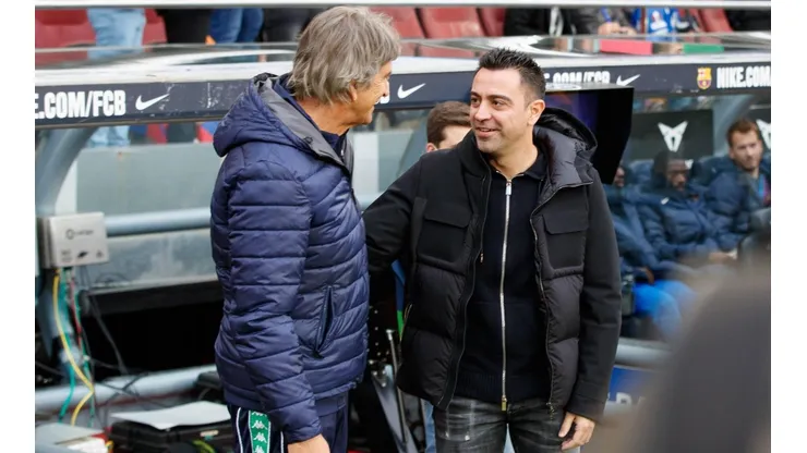 Xavi puso en un altar al Betis de Manuel Pellegrini