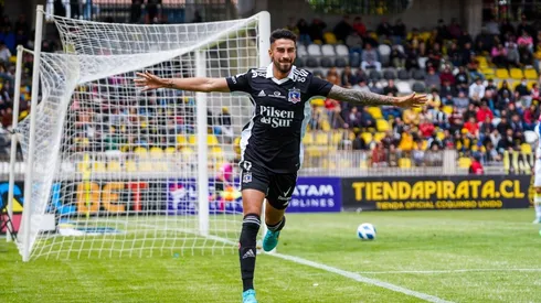 Juan Martín Lucero celebró otra vez con Colo Colo