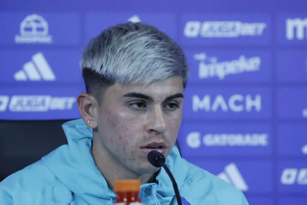 Maxi guerrero habló en conferencia de prensa en la U