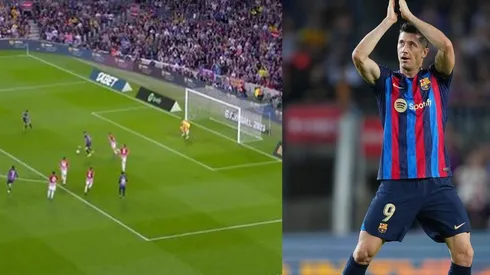 Lewandowski marcó un golazo en triunfo sobre Athletic Bilbao