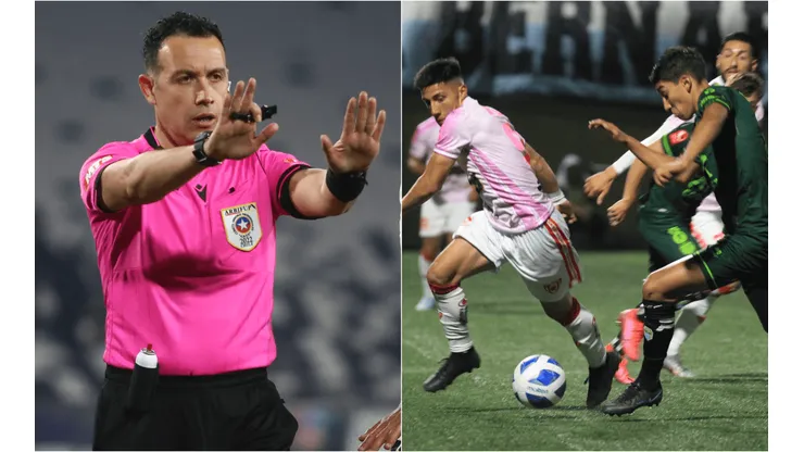 Ángelo Hermosilla dejó otro polémico arbitraje. Esta vez, en el Campeonato Ascenso.