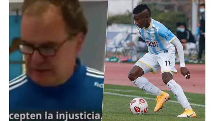 Yorman Zapata recordó la charla de Marcelo Bielsa luego del arbitraje de Hermosilla