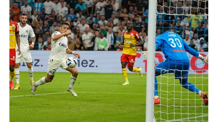 Alexis Sánchez y el Marsella lamentan derrota contra el Lens.