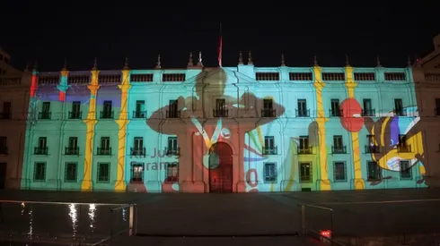 Cuenta regresiva para Santiago 2023 con show de luces en La Moneda.