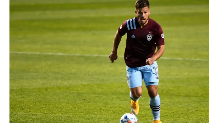 Diego Rubio jugando por el Colorado Rapids