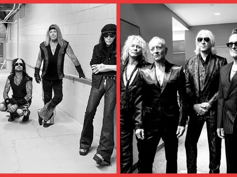 Mötley Crüe y Def Leppard en Chile | Revisa AQUÍ todo sobre el World Tour