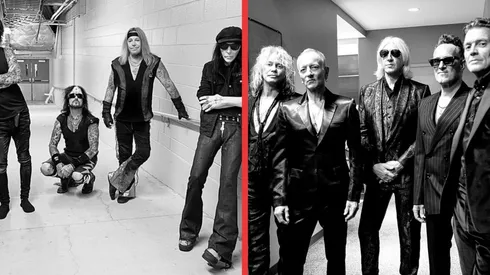 Mötley Crüe y Def Leppard.