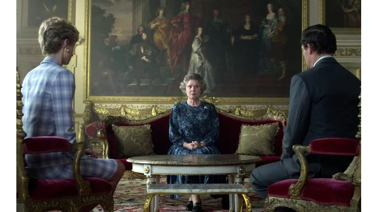 Una escena de la quinta temporada de The Crown.