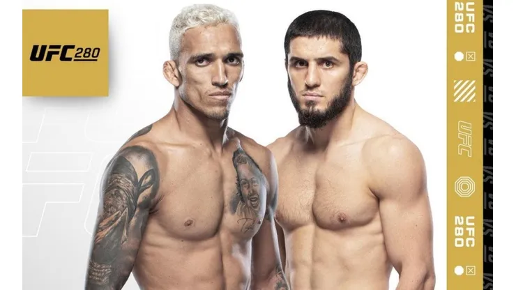 Oliveira y Makhachev buscan quedarse con el título ligero vacante.