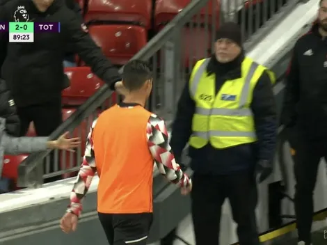 Otra vez: Cristiano se va antes del final del partido