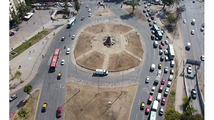 Plaza Italia, Chile.