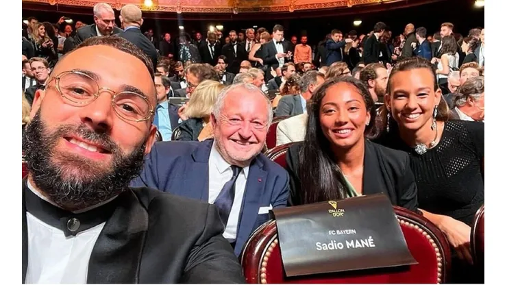 La selfie de Benzema y Endler