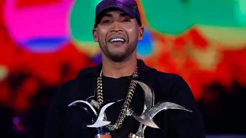 Don Omar en la Quinta Vergara para el Festival de Viña del Mar 2016.