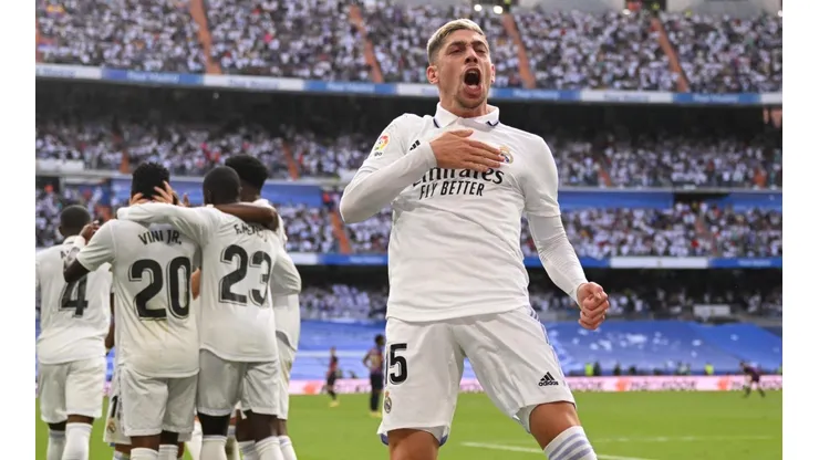 Federico Valverde anotó un tremendo gol para el Real Madrid